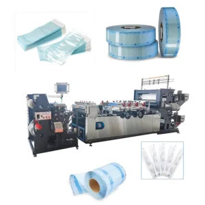 Automatic Self Stealing Sterilization Paper Bag Sterile Packaging Pouch Disposable Autoclave Sterilizer Reel Machine
