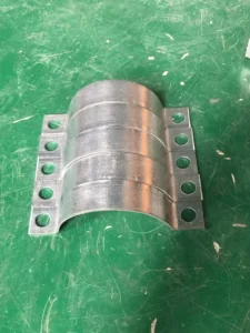 Automatic U Pipe Clip Clamp Making Machine CNC Servo Steel Pipe Saddle Clamp Forming Machine Hydraulic Hole Punching Machine