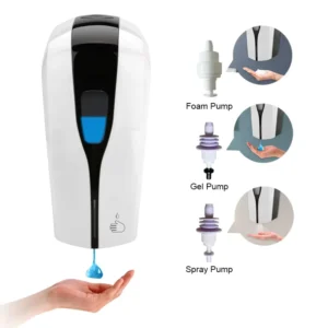 Automatic Wall Mounted Liquid Soap Dispenser Infrared Hand Sanitizer Sensor for Gel Based Soap for Bathroom Use