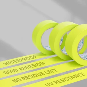Automotive Green Washi Crepe Paper Refinish Painters Masking Tape for Car Automotive Painting Washi Tape Factory