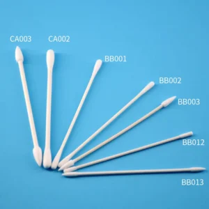 BB003# 25pcs Per Bag Lint Free Double Sharp Tips Optical Cleanroom Cleaning Cotton Bud Swabs