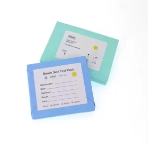 BD High Pressure Vacuum Sterilization Steam test Bag with Indicator Color Card for Discoloration