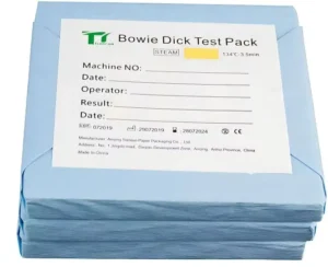BD Test Pack Bowie Dick for Steam Sterilizer 100pcs per Case Medical Consumables