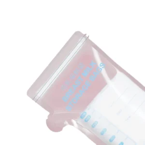 Baby Pre Sterilized Barrier Plastic Packaging Pouch Stand up Zipper Frozen Breast Milk Breastmilk Storage Bag Bpa Free
