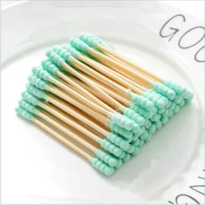 Bamboo Stick Eco friendly Cotton Swabs for Daily Use