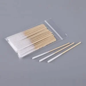 Bamboo Stick Ultra Small Tip Cotton Swabs Qtips for Eyeline