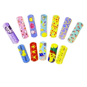 Band Aids Black Kids Waterproof Liquid Aid Tin Box Custom Manufacturer Printed Band Aid