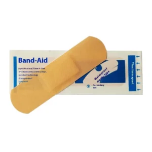 Band Aids With Custom Logo PVC Cloth Material Waterproof Elastic Breathable OEM Source Customized Mechanical Number