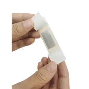 Bandage with Bilyer Pad Fabric Classic Stretchable Stay on Better Silver Bandaid Plaster
