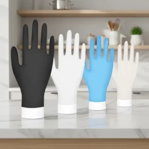 Barber Shop Disposable Latex Gloves Waterproof & Anti Slip 24CM Length for Clean & Hygienic Shaving Services