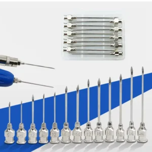 Base Height 13mm Stainless Steel Needle Different Size Veterinary Needle Use for Animals & Farm Livestocks