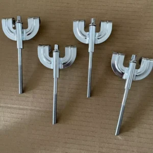 Bass Drum Screw and Bolt Accessories 6mm Diameter 100mm Length Drum Stand Marching Drum Saddle Clamp Silver Color Drum Hook