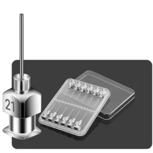 Bayonet 1/4” Stainless Steel Plastic 16G 18G 20G 22G 24G 25G Blunt Tips Dispensing Glue Needle Industrial Disposable Needles