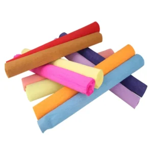 Beautiful Colorful Crepe Paper Roll