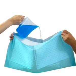 Bed Adhesive Strips Disposable 5 Ply Fluff Pulp Underpads Extra Large Thicker Incontinence Pads Unisex Adult Senior Kids Pet