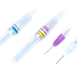 Berpu Well Made Dental Disposable 27G Injection Needle Dental Needle Bent Irrigation Needle