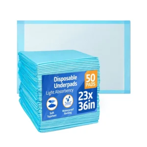 Best Selling Disposable Waterproof Fluff Pulp 3 Ply Adult Underpads Super Absorbent Medical Nursing Incontinence Pads Elderly