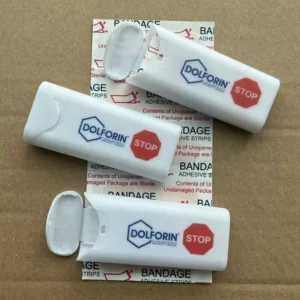 Best selling Flip top Band Aid Box with 5 Band Aids Hemostatic Patch Box