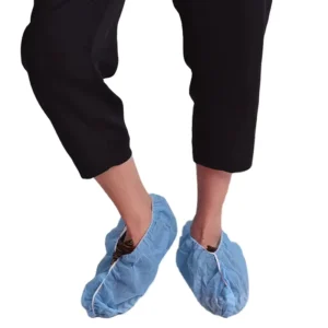 Big Size Non Woven Shoe Cover Non slip Waterproof PP Medical Surgical Disposable Foot Cover