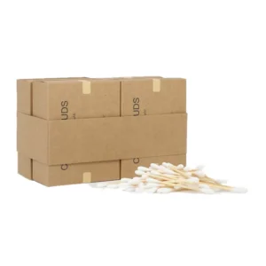 Biodegradable Eco-friendly Bamboo Earbuds Cotton Bud Swabs for Ears