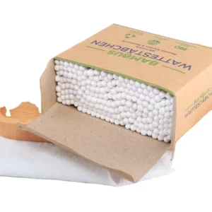 Biodegradable Eco friendly Medical Grade CE Certified Bamboo Cotton Buds Swab