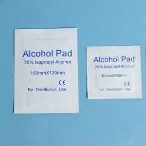 Biodegradable in Pocketwipes Alcohol Prep Pad 70% Isopropyl Alcohol with Certificate Packaging Daily Cleansing Use