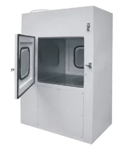 Biotechnology Lab ISO5 Cleanroom Dynamic Pass Box Through Clean Room Interlocking Cleanroom Pass Box Clean