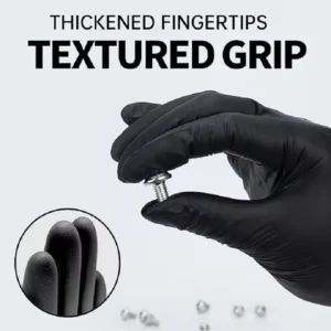 Black Blue Heavy Disposable Nitrile Vinyl Gloves Protection Gloves for Work Safety Beauty Salons Home Clean