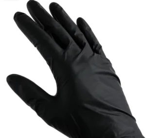 Black Disposable Gloves Powder free Non slip and Tough Nitrile Gloves Comfortable