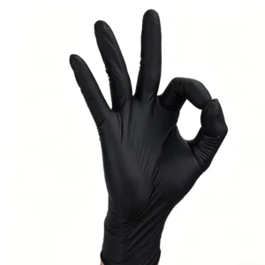 Black Heavy Duty Chemical Resistant Mechanics Tattoo Salon Automotive Maintenance Multi-purpose Industrial Disposable Gloves