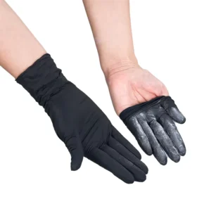 Black Nitrile Disposable Gloves Powder Free Flexible EN374 CE 510K Certified Customized 100 Pcs Box Medical Use