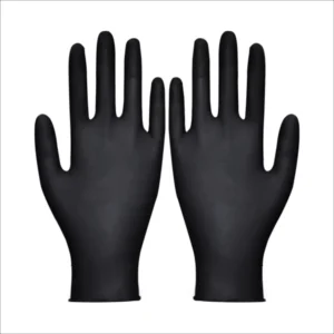 Black Nitrile Gloves 4 Mil Multi purpose Disposable Industrial Waterproof Oil proof Anti Slip for Screen Safety Gloves