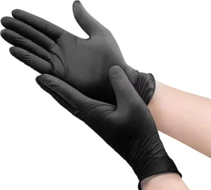 Black Nitrile Gloves Factory Latex Powder free Food Grade Gloves 3.5g 4.0g 4.5g 5.0g Disposable Nitrile Inspection