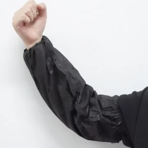 Black Sleeves Dustproof Elastic Cuff Multi Purpose
