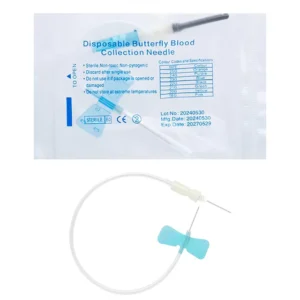 Blood Collection Needle Set for Dogs, Horses, Rabbits, and Cats, PP+ Stainless Steel, CE/ISO Certified