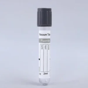 Blood Glucose Test Tube Grey Blood Collect Potassium Oxalate Sodium Fluoride Tube