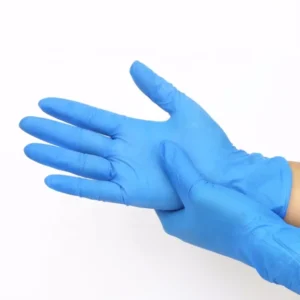 Blue Blue Powder Free Nitrile Gloves With High Quality Disposable Nitrile Gloves
