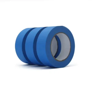 Blue Crepe Paper Painters Masking Tape 14 Days UV Resistant Sharp Line Wall Self Adhesive Masking Tape