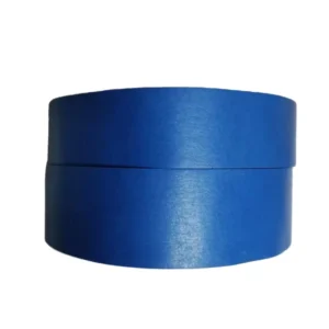 Blue High Temperature UV Resistant Crepe Paper Rubber Single Sided Masking Tape Automotive Maintenance Water Activated