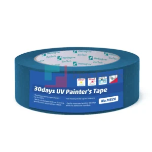 Blue Model 526 Crepe Paper Tape Masking Tape Home Renovation Paint Masking No Residue Bulk Factory Direct Supply