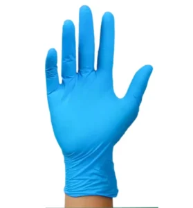 Blue Nitrile Gloves Disposable Gloves Hand Protection Gloves Powder Free Food Grade