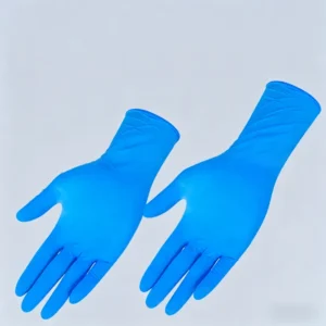 Blue Nitrile Gloves Disposable Powder Free High Quality Food Safe Kitchen BBQ Handling Gloves