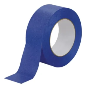 Blue Painter Masking Crepe Paper Car Painters Tape Roll Self Adhesive UV Resistant 14 Days No Residue High Temperature Tape