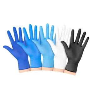 Blue Powder Free Hand Guantes De Nitrilo Gloves With High Quality Household Nitrile Gloves