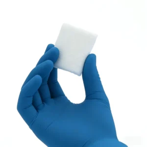 Blue Powder Free Medical Disposable Latex Gloves