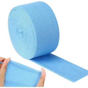 Blue Skin Color Medical Class I High Elastic Breathable Compression Bandage CE Certified 5m Length Latex Rubber Cotton Spandex