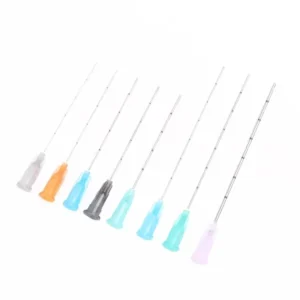 Blunt Tip Cannula Needle Set 16G/18G/21G/23G/25G/30G CE ISO for Dermal Filler PRP Mesotherapy Veterinary IV Injection