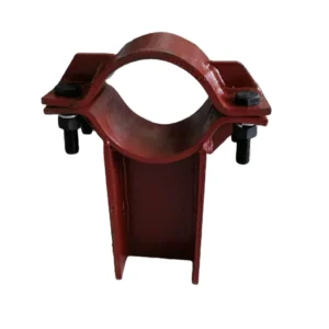 Bolt Saddle Customizable Carbon Steel Anti Corrosive Chemical Pipe Support Standard Shoe Clamp for Tube Collet Clamp