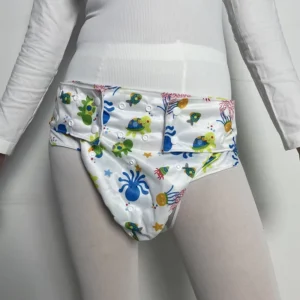 Bondage Gear for Adults Diaper Lover Reusable Nappies Breathable Cloth Waterproof Incontinence Pants Diaper Abdl for Adult