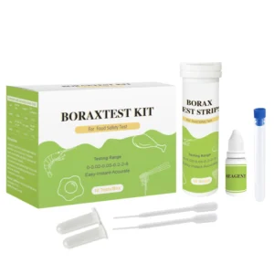 Borax Quick Detection Kit Food Safety Detection Paper for Detecting Rice Noodles Cakes and Dumplings Borax Test Strip